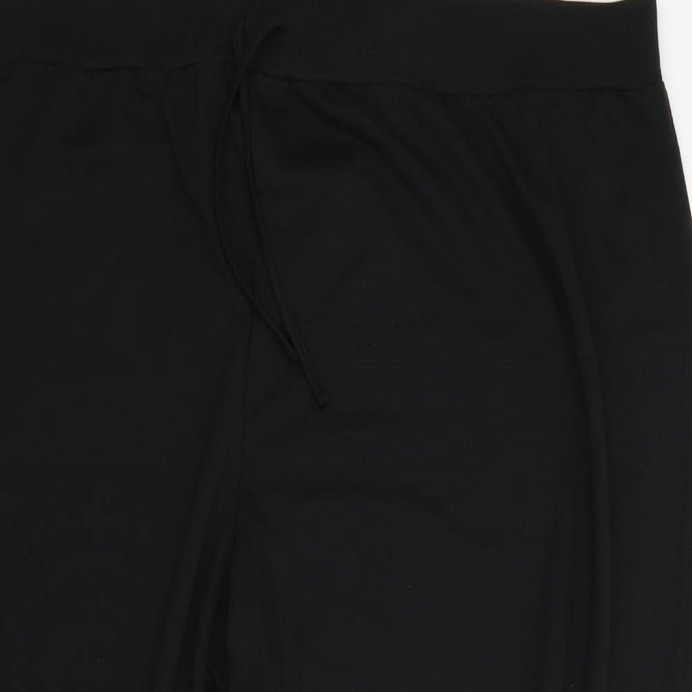 pretty secrets Mens Black   Jogger Trousers Size 38 L25 in