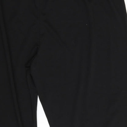 pretty secrets Mens Black   Jogger Trousers Size 38 L25 in