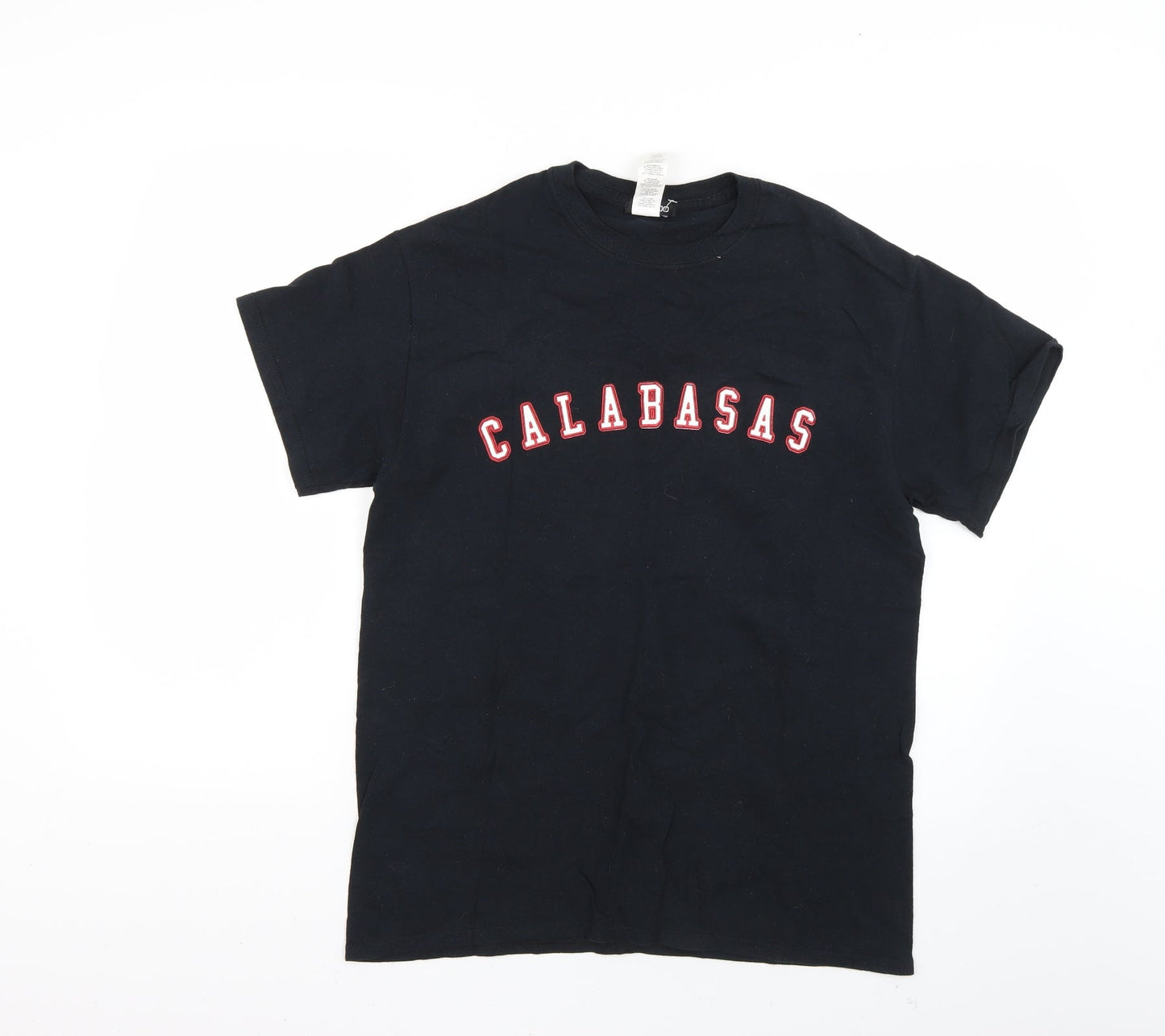 Mens UK Size S Boohoo Black  T-Shirt