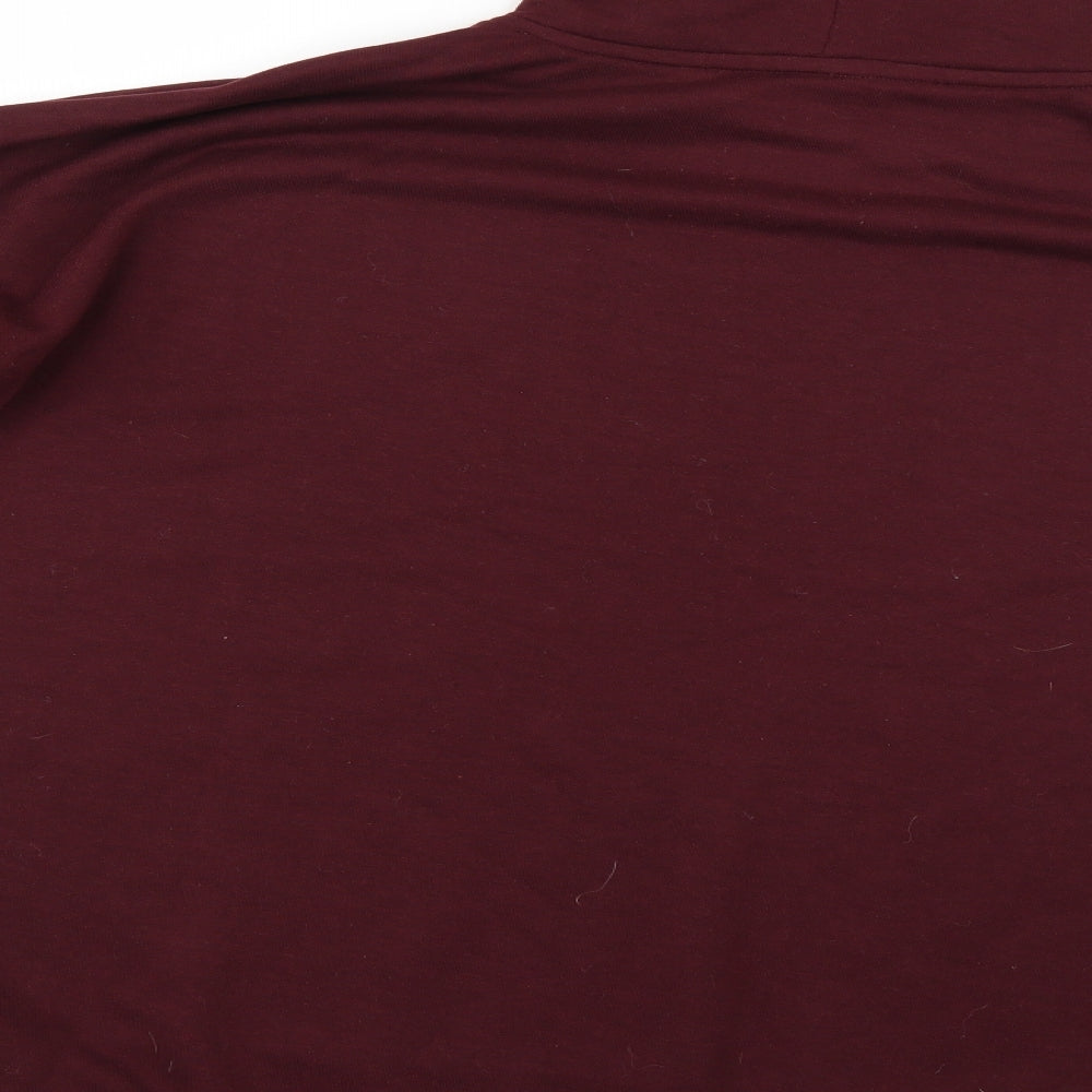 Womens UK Size M Matalan Red Pullover Jumper