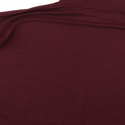 Womens UK Size M Matalan Red Pullover Jumper