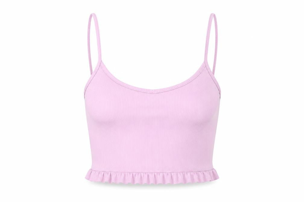 Womens UK Size 8 PRETTYLITTLETHING Purple Basic Tank