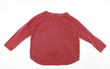 Womens UK Size 16 Roman Red Pullover Jumper