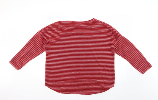 Womens UK Size 16 Roman Red Pullover Jumper