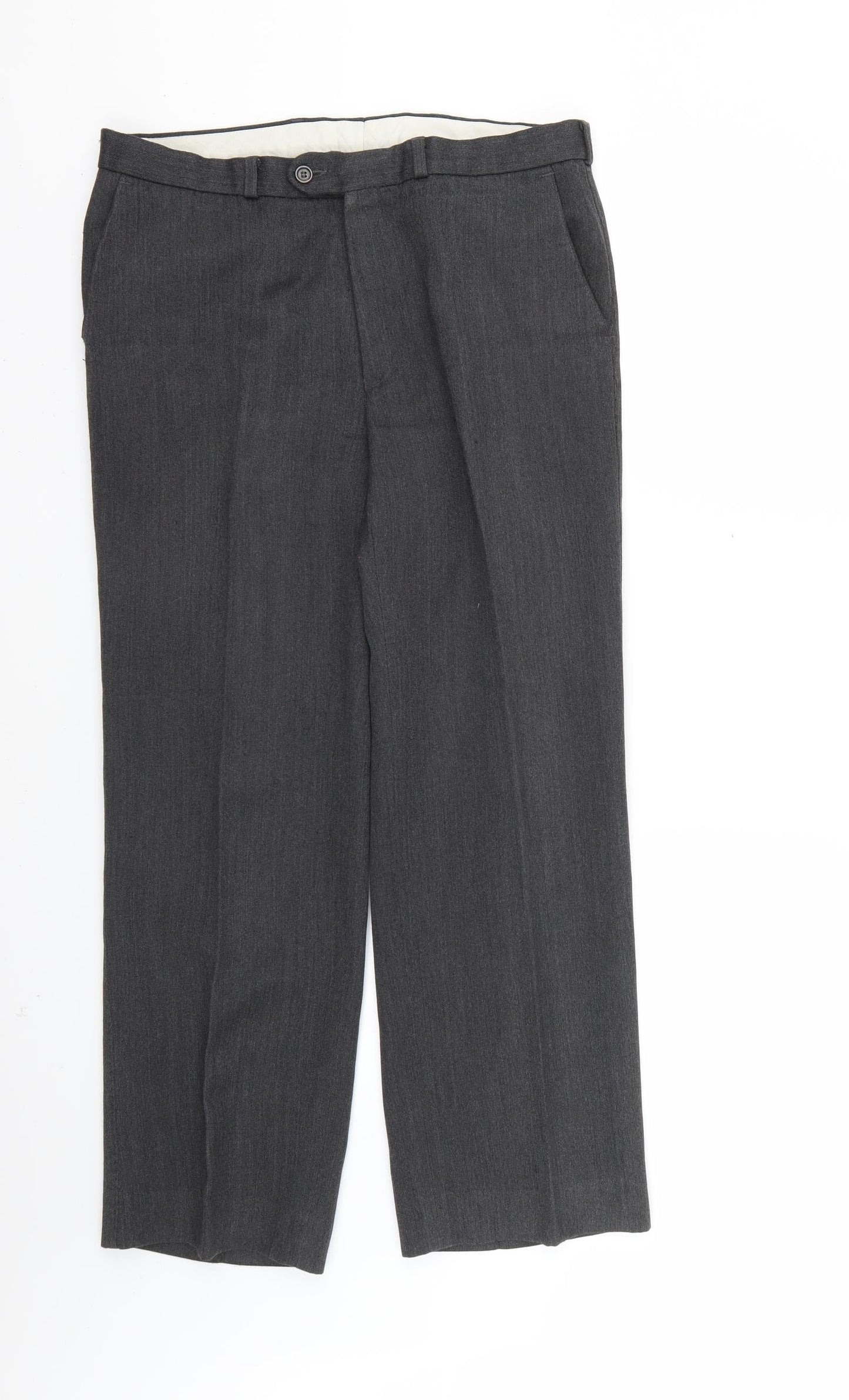 st michael Mens Grey   Trousers  Size 34 L27 in