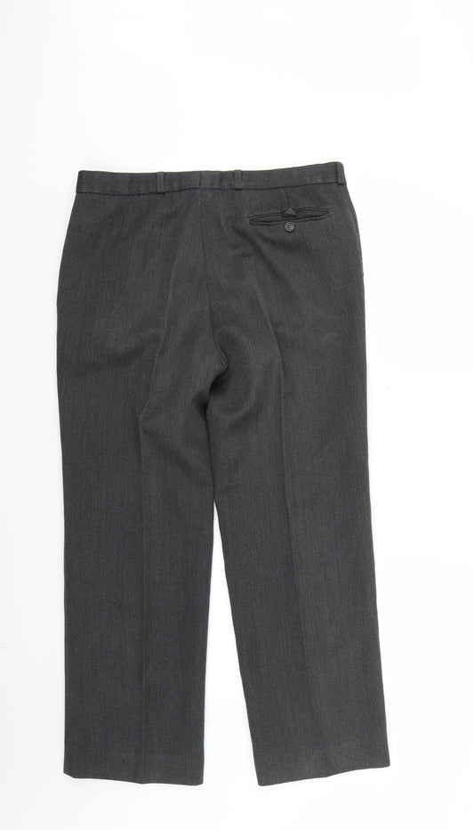 st michael Mens Grey   Trousers  Size 34 L27 in