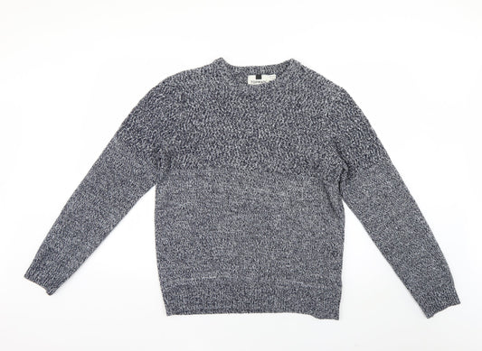 Topman Mens Blue   Pullover Jumper Size M