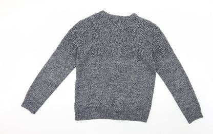 Topman Mens Blue   Pullover Jumper Size M