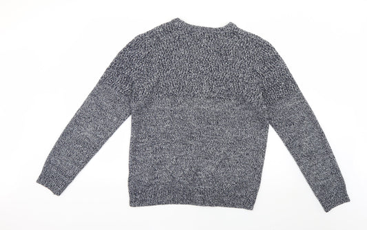 Topman Mens Blue   Pullover Jumper Size M