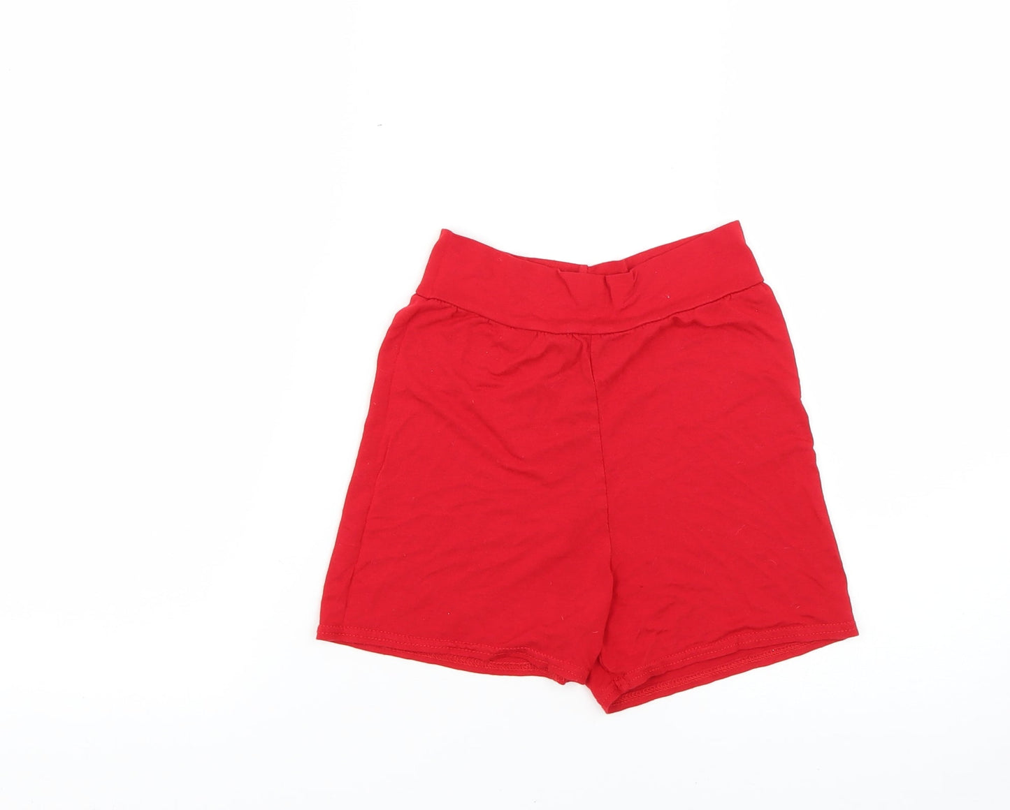 PRETTYLITTLETHING Womens Red   Hot Pants Shorts Size 8