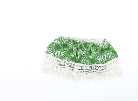 Primark Womens Multicoloured Floral  Basic T-Shirt Size 6