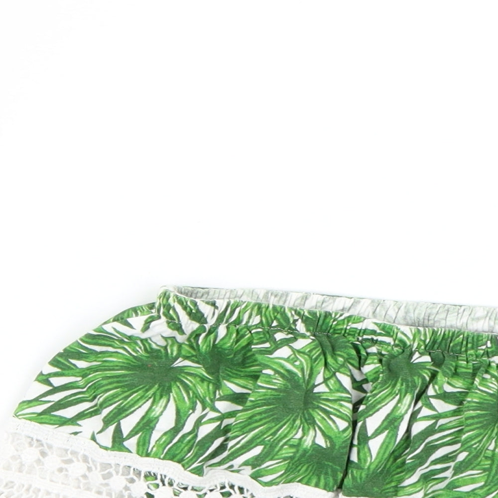 Primark Womens Multicoloured Floral  Basic T-Shirt Size 6