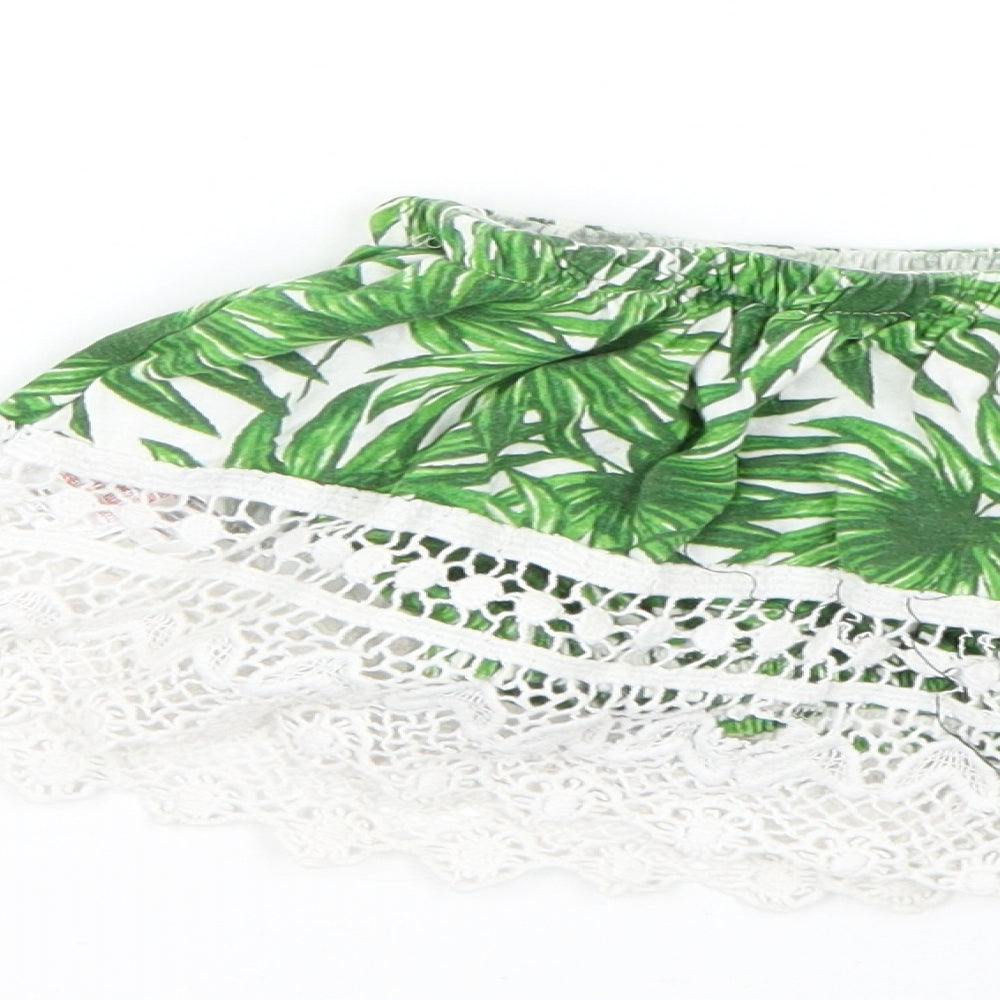 Primark Womens Multicoloured Floral  Basic T-Shirt Size 6