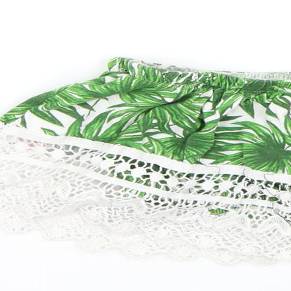 Primark Womens Multicoloured Floral  Basic T-Shirt Size 6