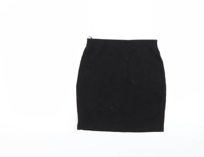 top class Girls Black   Mini Skirt Size 11-12 Years