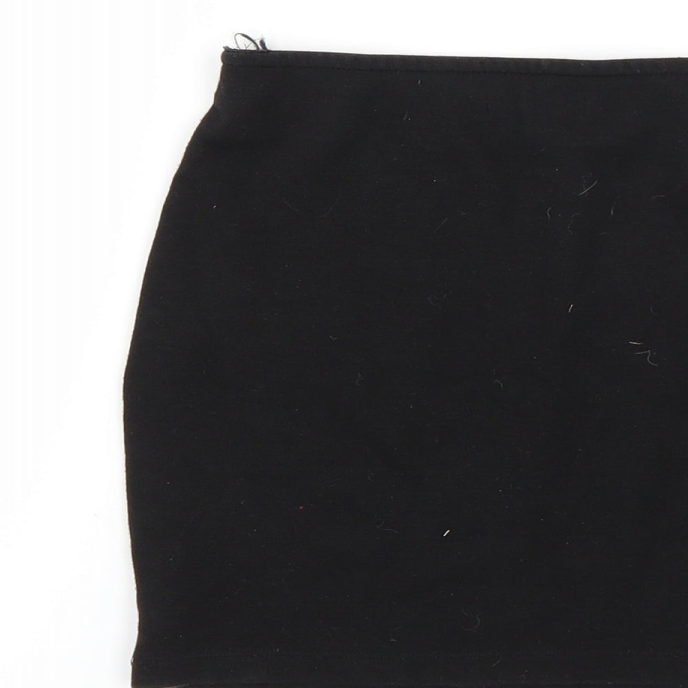 top class Girls Black   Mini Skirt Size 11-12 Years