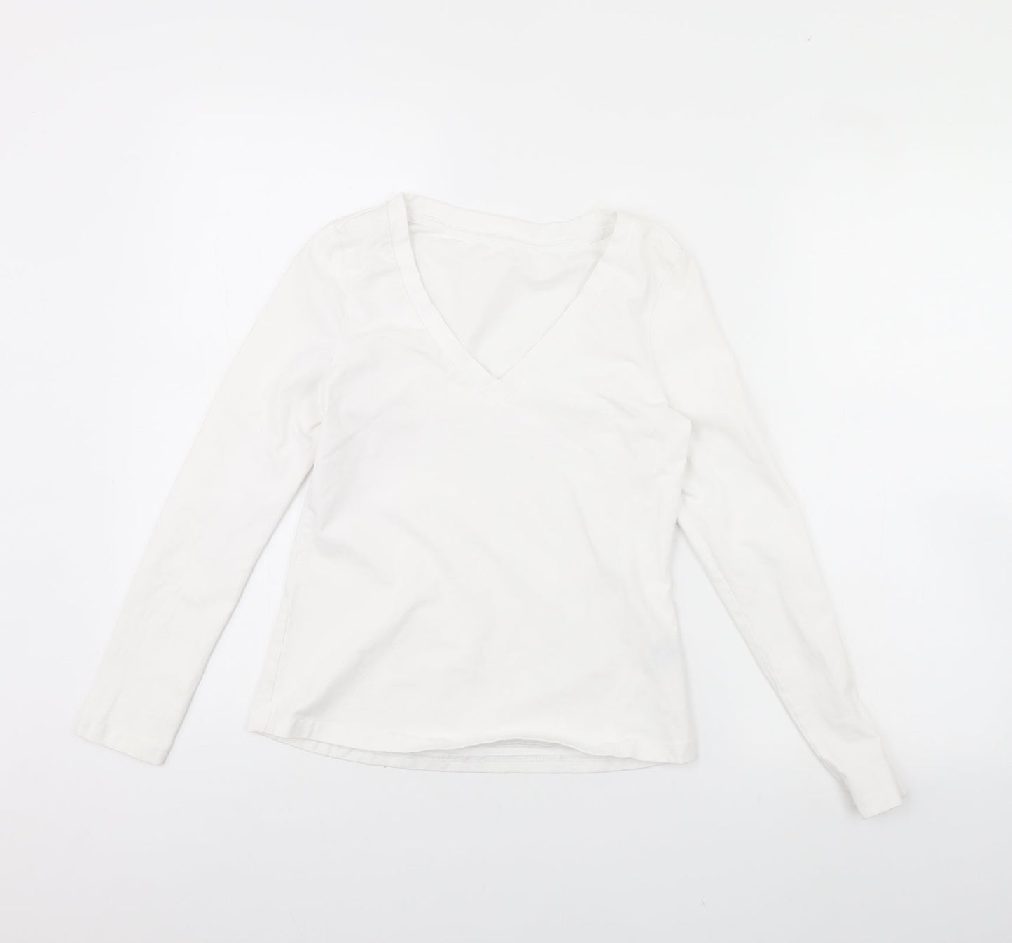 SheIn Womens White   Basic Blouse Size M
