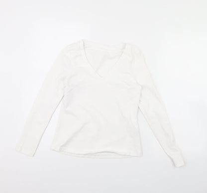 SheIn Womens White   Basic Blouse Size M