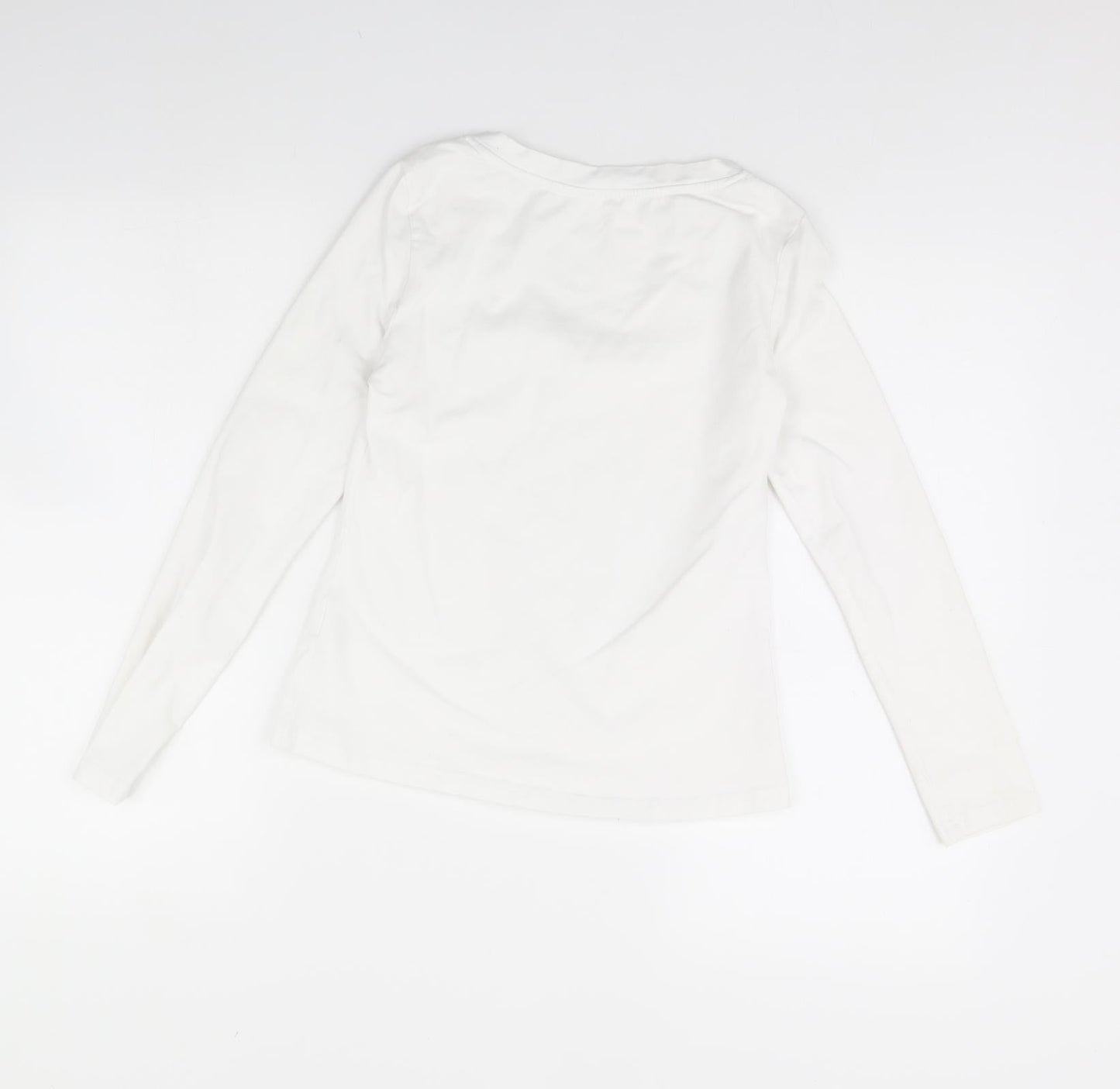 SheIn Womens White   Basic Blouse Size M