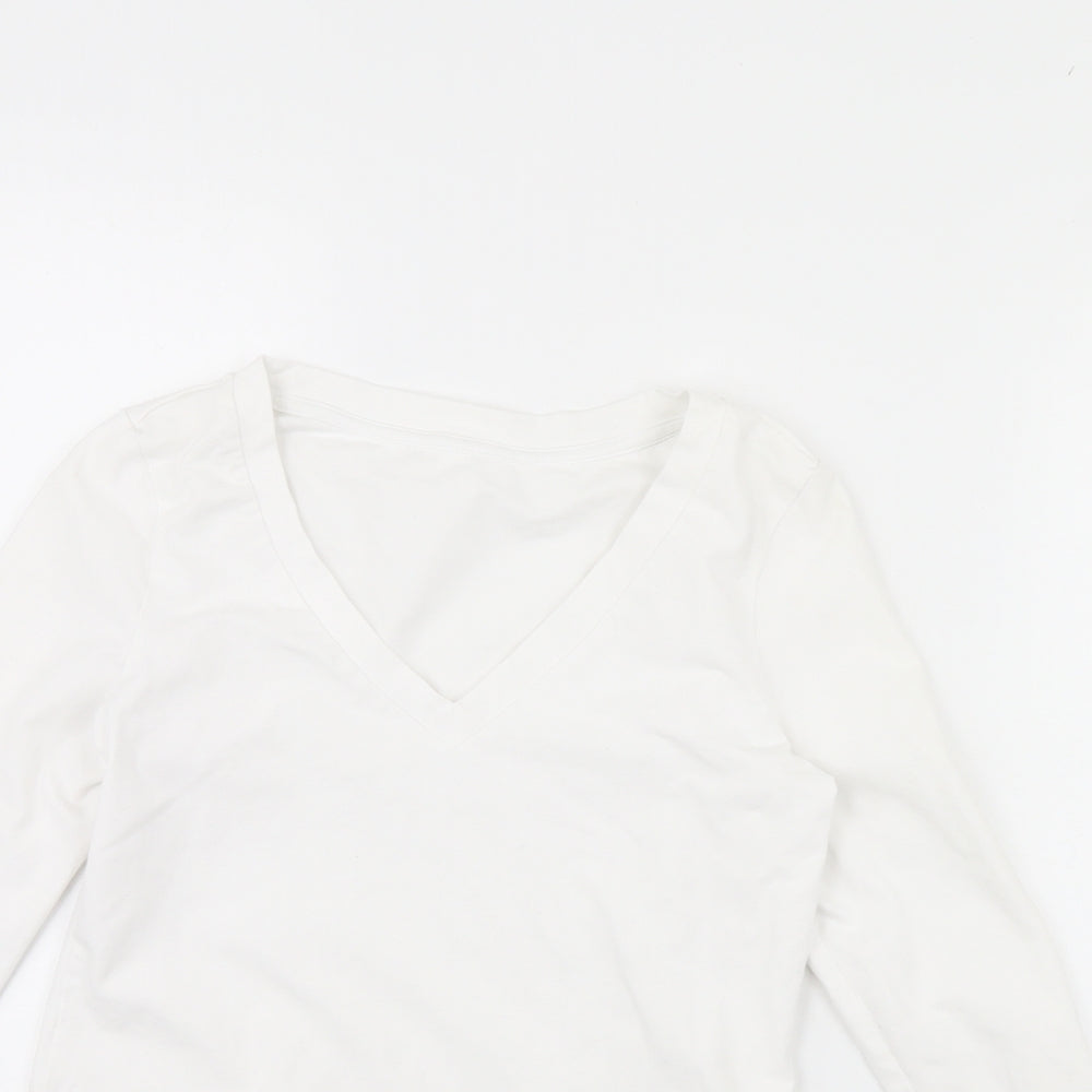 SheIn Womens White   Basic Blouse Size M