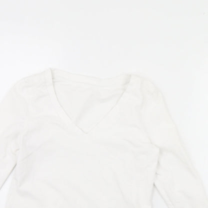 SheIn Womens White   Basic Blouse Size M
