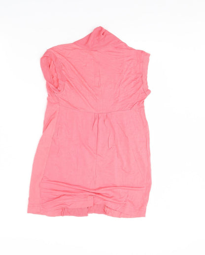 Womens UK Size 10 New Look Pink Cardigan Jumper