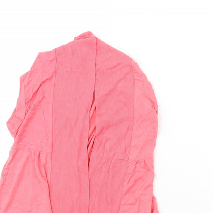 Womens UK Size 10 New Look Pink Cardigan Jumper