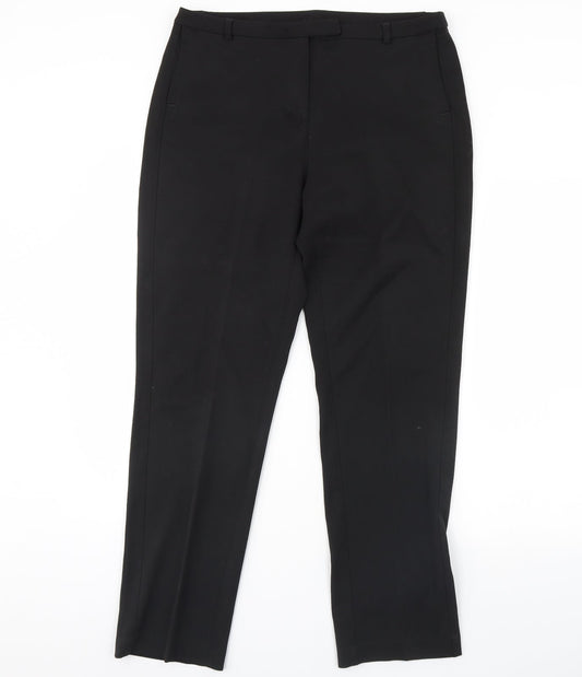 TU Womens Black   Dress Pants Trousers Size 14 L30 in