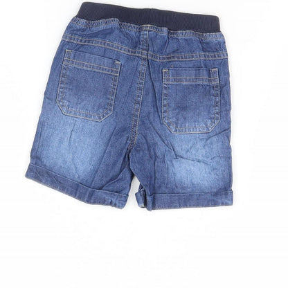 Preworn Baby Blue  Denim Cropped Jeans Size 12 Months