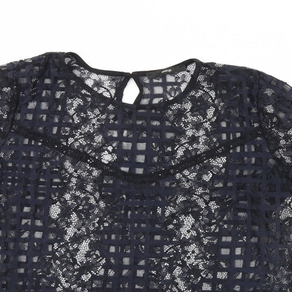 George Womens Blue   Basic Blouse Size 16