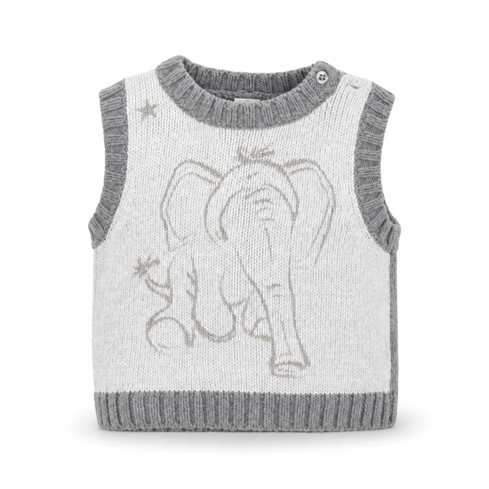 Front view of Next Baby Grey jumper, size 3-6, Months - Disney