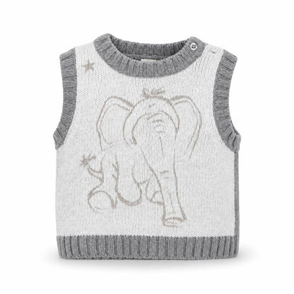 Front view of Next Baby Grey jumper, size 3-6, Months - Disney