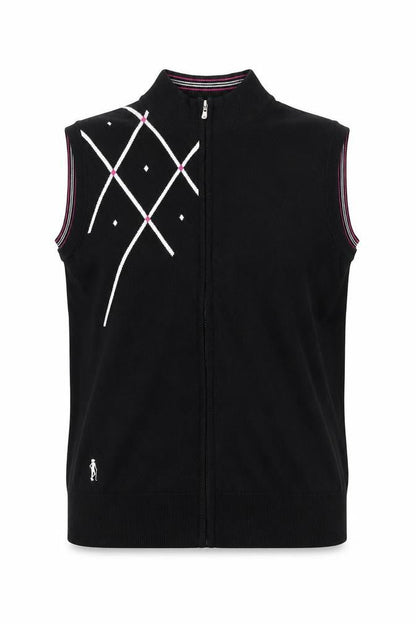 Front view of GLEN MUR women’s black jacket, size L