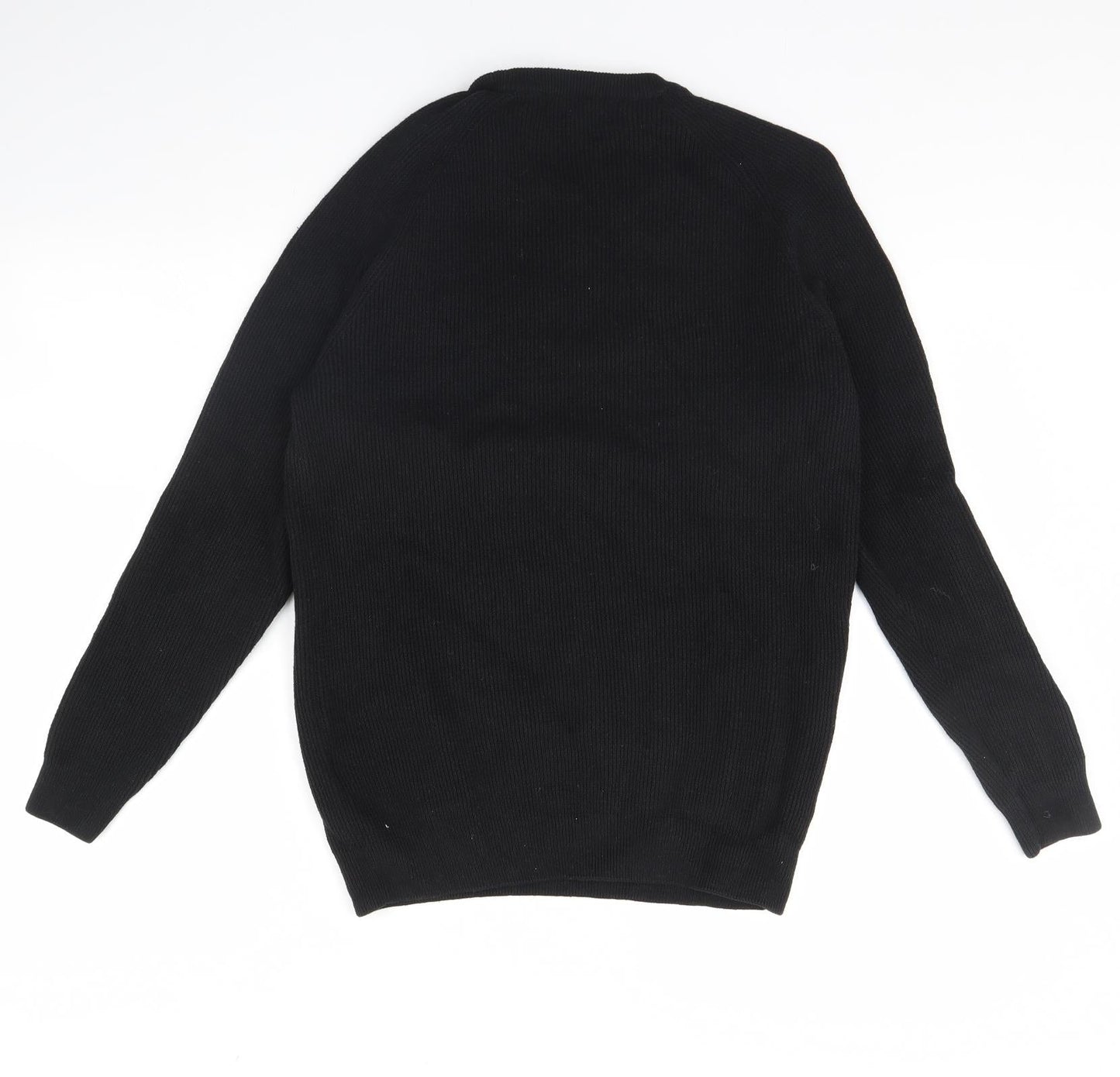 Easy  Mens Black   Pullover Jumper Size S