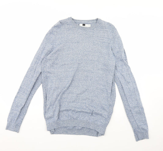 Topman Mens Blue   Pullover Jumper Size S