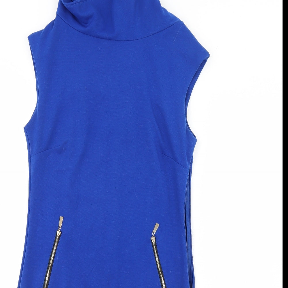 Sabrina Diamarts Womens Blue   Pencil Dress  Size M