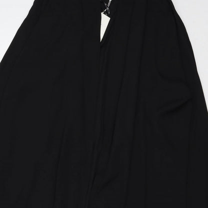 Missguided Womens Black  Chiffon Jacket  Size 8