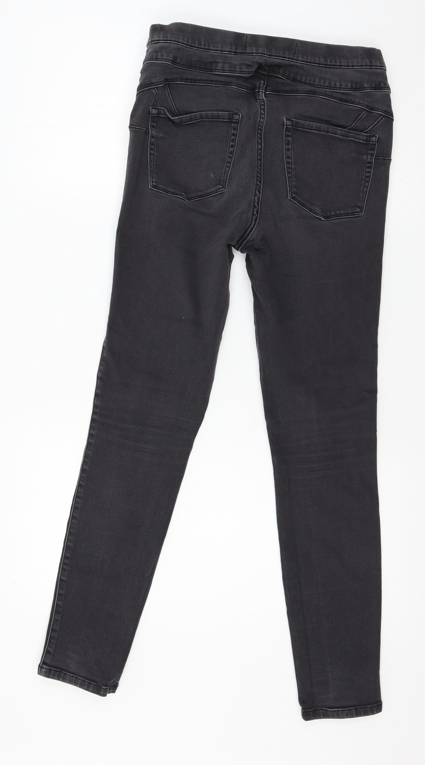 NEXT Womens Grey  Denim Skinny Jeans Size 12 L28 in