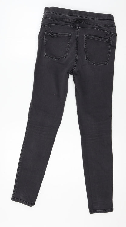 NEXT Womens Grey  Denim Skinny Jeans Size 12 L28 in