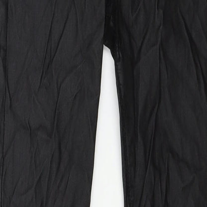Goldsk Womens Black   Trousers  Size 10 L27 in