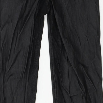 Goldsk Womens Black   Trousers  Size 10 L27 in