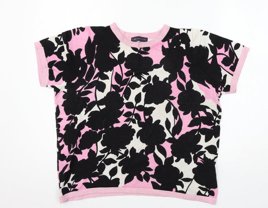 Womens UK Size 14 Marks and Spencer Pink Pullover Jumper