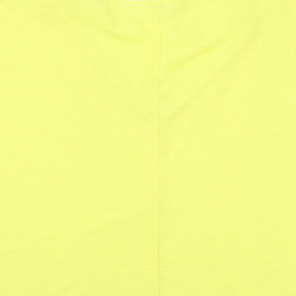 Womens UK Size M OVS Yellow Basic Blouse