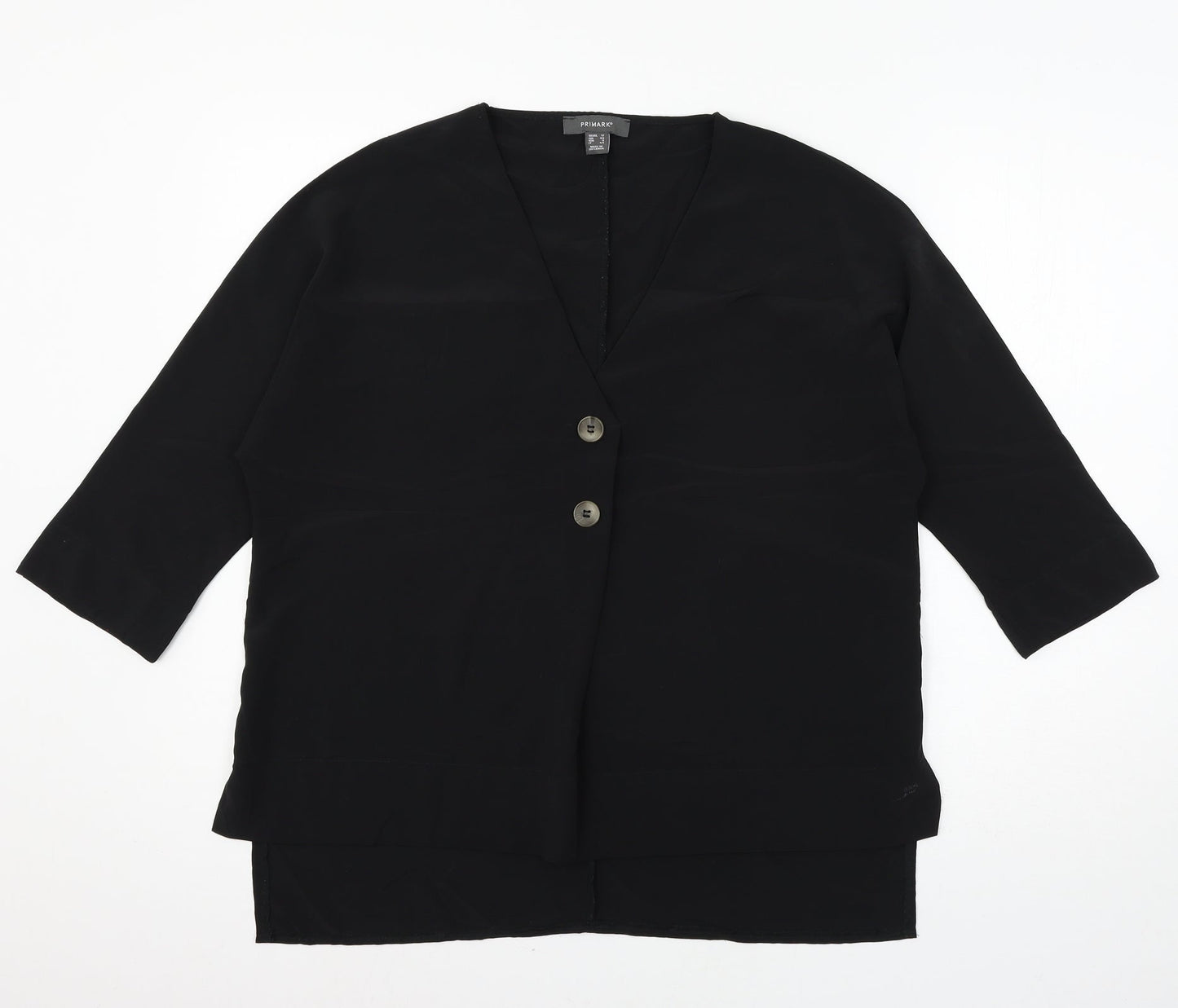 Primark Womens Black   Basic Blouse Size 12
