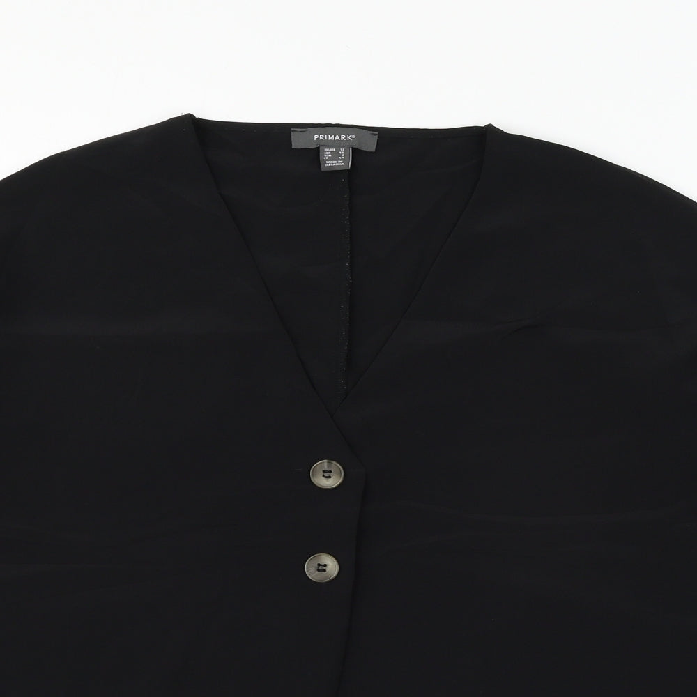 Primark Womens Black   Basic Blouse Size 12