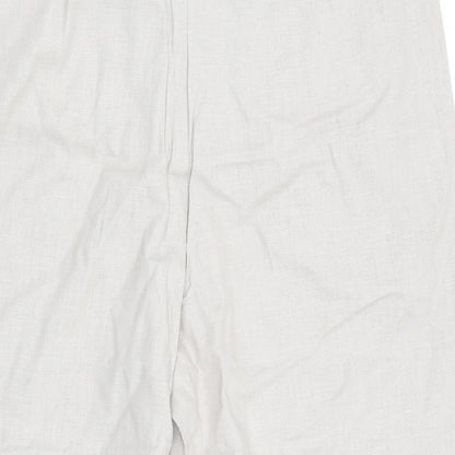 Womens UK Size 30 in Preworn Regular Fit Capri Beige Trousers
