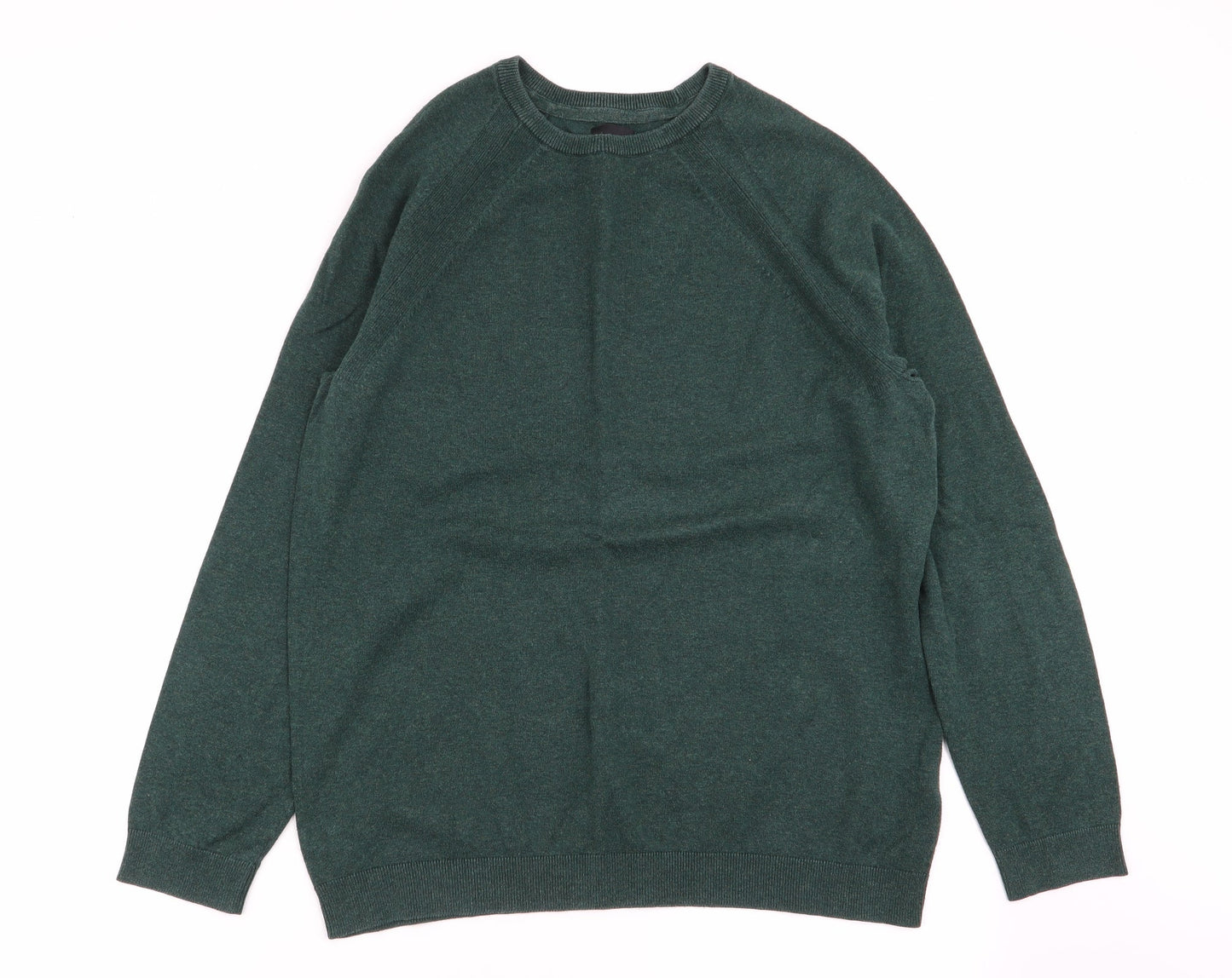 burton menswear Mens Green   Pullover Jumper Size M