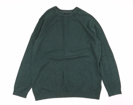 burton menswear Mens Green   Pullover Jumper Size M