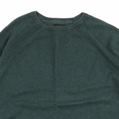 burton menswear Mens Green   Pullover Jumper Size M