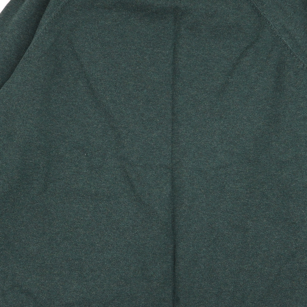 burton menswear Mens Green   Pullover Jumper Size M
